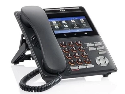 NEC DT900 Serie VOIP Touch Panel BUSINESS OFFICE IP PHONE - ITK-8TCGX-1 BK (NEW) - Image 1 of 4