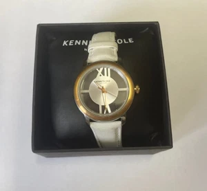 Kenneth Cole New York Donna Orologio Polso Analogico Al Quarzo Pelle 10024374 - Picture 1 of 4