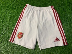 ARSENAL LONDON 2020-2021 FOOTBALL SOCCER SHORTS HOME ADIDAS ORIGINAL YOUNG L - Picture 1 of 10