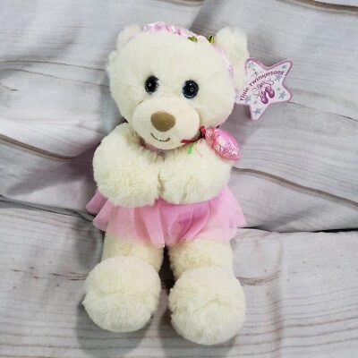 First & Main Tillie Twinkletoes Ballerina Teddy Bear Toy Cream 12 Inch 2024 - Image 1 of 4