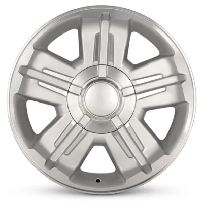 New Wheel For 2007-2013 Chevrolet Silverado 1500 18 Inch Machined Alloy Rim - Image 1 of 4