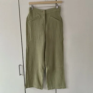 Free People Like a Cloud Pant Trousers Size S Small Knit Cotton - Picture 1 of 9
