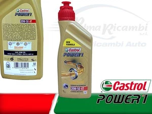 OLIO MOTORE MOTO CASTROL POWER1 20W-50 4 TEMPI JASO ma-2, API SJ 1 LT. 15049A - Imagen 1 de 1