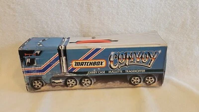Vintage Matchbox Convoy Truck Carry Case  W/ Plastic Insert 1983 - Image 1 of 4