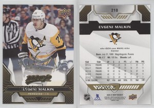 2020-21 Upper Deck MVP High Series Gold Script Evgeni Malkin #210