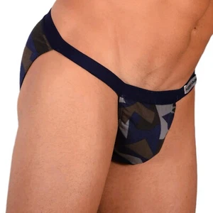 Modus Vivendi Tanga Briefs Desert Bold Camo Blue 11713 30 - Picture 1 of 10