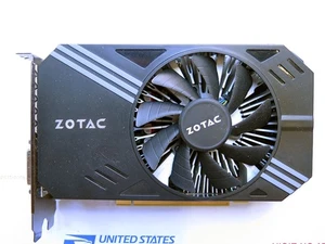 ZOTAC GeForce GTX 1060 Mini 6GB GDDR5 ZT-P10600A-10L Compact Graphics Card - Picture 1 of 4