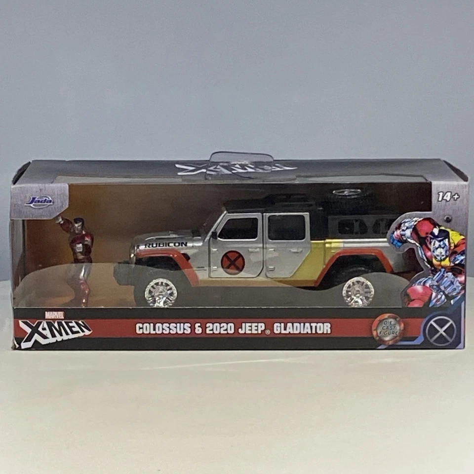 NEW X-Men Colossus and Rubicon Jeep Gladiator Die-Cast Jada - Image 1 of 4