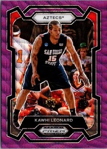 2024 Panini Prizm Draft Picks #87 Kawhi Leonard Prizms Purple Wave - Picture 1 of 2