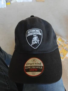 Lamborghini Schild Logo Mütze schwarz Movember vom Lambo Händler  - Bild 1 von 5