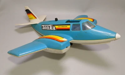 Vintage Tonka Plane 1979 Hand Commander Airplane Turbo Prop Plane Incomplete - Image 1 of 4