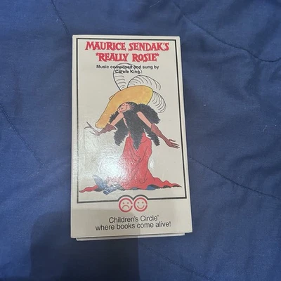 Maurice Sendak's Really Rosie VHS Tape 1993 Carole King Vintage Animation - Image 1 of 3