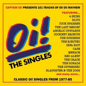 OI! THE SINGLES 1977-85 4 CD BOX SET NEW SEALED COCKEYN REJECTS COCK SPARRER - Picture 1 of 1