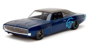 JADA TOYS, DODGE Charger Widebody 1968 Blu - PINK SLIPS, 1/24, JAD36009 - Foto 1 di 12