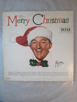 Bing Crosby. Merry Christmas vinyl LP Record on Decca Records Label - Image 1 of 4