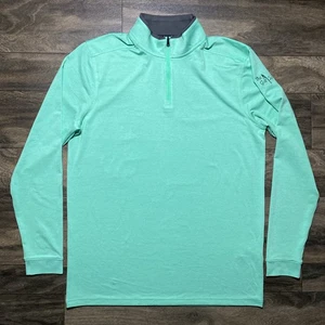 Under Armour Playoff 2.0 1/4 Zip Herren Medium grün Golfpullover THE GOLF CLUB - Bild 1 von 8