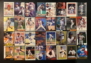 Pedro Martinez (32 Card Lot) w/ Rookie RC & Inserts Expos, Dodgers, Red Sox ExNM - Picture 1 of 5
