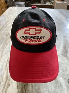 Gorra ajustable Nascar Chevrolet Racing bandera a cuadros - Imagen 1 de 6