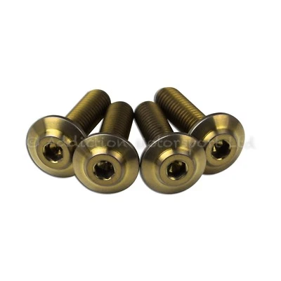 4x Tornillos Abrazadores Traseros Ducati 1299 S, R Panigale Bronce Titanio  Foto 1 de 3