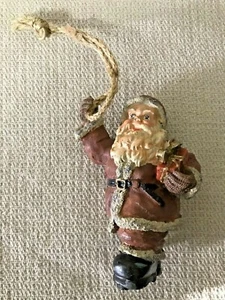 Gift Craft Climbing Santa With Gift Ornament NEW (F35E) - Picture 1 of 3