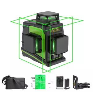 Huepar GF360G 3D Selbstnivellierenden Kreuzlinienlaser Laser-wasserwaage - Bild 1 von 7