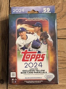 CAJA COLGANTE BÉISBOL ACTUALIZACIÓN TOPPS 2024 EN MANO SE ENVÍA HOY - Imagen 1 de 1