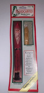 De colección Nuevo de Lote Antiguo Sin Acabar Listo para Pintar Tallado a Mano 9" MADERA SANTA © 1982 Wang's - Imagen 1 de 8