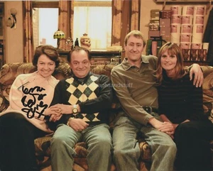 Foto firmada a mano de Tessa Peake Jones 8x10, autógrafo solo idiotas (C) - Imagen 1 de 2