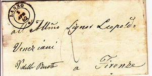 LANZO- Lettera per Firenze 5.4.1862 - Tassata - Bild 1 von 1