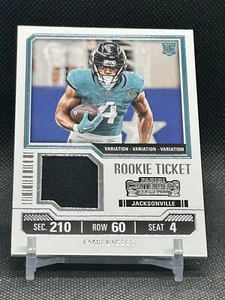 2023 Panini Contenders #TS33V Tank Bigsby Relic Variation SP Rookie Ticket RC - Picture 1 of 2