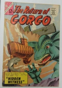 RETURN OF GORGO #3 - Ditko Cover & Art - VG Charlton 1964 Vintage Comic - Picture 1 of 2
