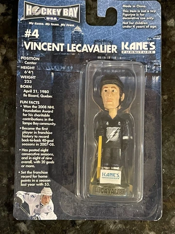 Tampa Bay Lighting #4 Vincent Lecavalier Model Toy Cover