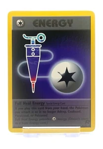 Full Heal Energy | 81/82 | Team Rocket | Uncommon | WOTC | Pokémon Card - NM - Picture 1 of 2