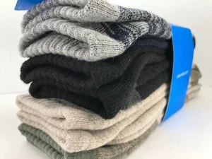 Men's COLUMBIA MultiColor 8% WOOL Cushioned Crew Socks - 4 Pack - $36 MSRP 🥾🌲 - Picture 1 of 12