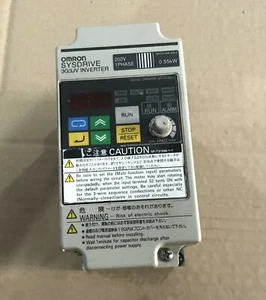 3G3JV-AB004 0.55KW 220V Inverter 1PC USED OMRON Tested OK - Picture 1 of 3