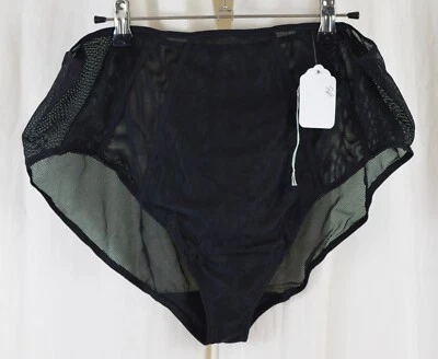 Calzoncillo de natación Elomi para mujer cobertura completa negro talla 2XL Foto 1 de 3