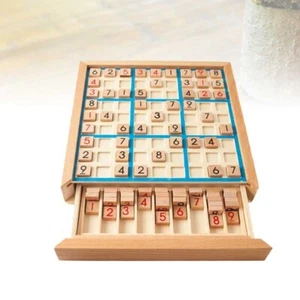 Holz Sudoku Komplette Set Anzahl Denken Spiel Sudoku Ein Tag - Bild 1 von 11