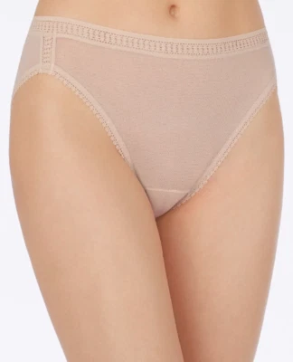 Paquete de 3 calzoncillos de malla de champán On Gossamer corte alto L141112 talla M Foto 1 de 4