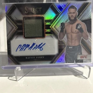 Rafael Fiziev 2023 Panini Select UFC Relic Auto Silver Prizm /99 AM-RFZ - Foto 1 di 6