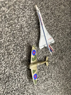 Matchbox Skybusters Supersonic Airlines Concorde SB23, Vintage With Spitfire - Image 1 of 4