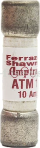 10pcs Ferraz Shamwut ATM-2 ( ATM2) 2 Amp 600V Fast Acting Midget Fuse. - Picture 1 of 4