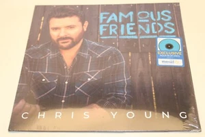 Chris Young "Famous Friends" Limited Edition Aqua Blue Vinyl LP - NEW SEALED - Picture 1 of 1