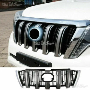 Fit For Toyota Prado FJ/LC150 2014-17 ABS Front Bumper Grilles Grill Replacement - Picture 1 of 5