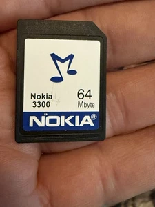 Nokia MultiMedia Card 64MB Genuine Type-S MMC Memory Card Nokia Phone 3300 - Picture 1 of 2
