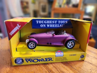 Buddy L Plymouth Prowler 1996 de colección escala 1:24 movimiento motorizado nuevo en caja Foto 1 de 4
