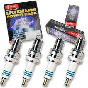 4 pc Denso Iridium Power Spark Plug for Honda GL1100A Gold Wing Aspencade lh - Picture 1 of 5