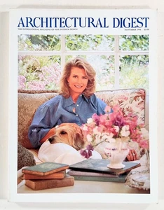 1994 Nov ARCHITECTURAL DIGEST Candice Bergen SCULPTURE GARDENS Spielberg House - Picture 1 of 7