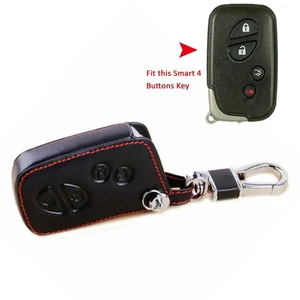 Para LEXUS ES GS IS LS LX RX CT 06-13 Cuero Coche Auto Llavero Estuche Cubierta Soporte - Imagen 1 de 17