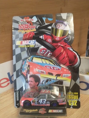 Racing Champions NASCAR 1/64 diecast #43 STP John Andretti cromado 1999 Pontiac - Imagem 1 de 4