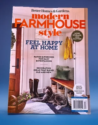 PUBLICATIONS Modern Farmhouse Style Magazine Fall 2025, Feel Happy At Home. New Free Shipping